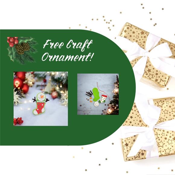 HOLIDAY BUNDLE! Christmas Pillow Cover + 3 FREE DIY Ornaments! LOW STOCK - Picture 4 of 5